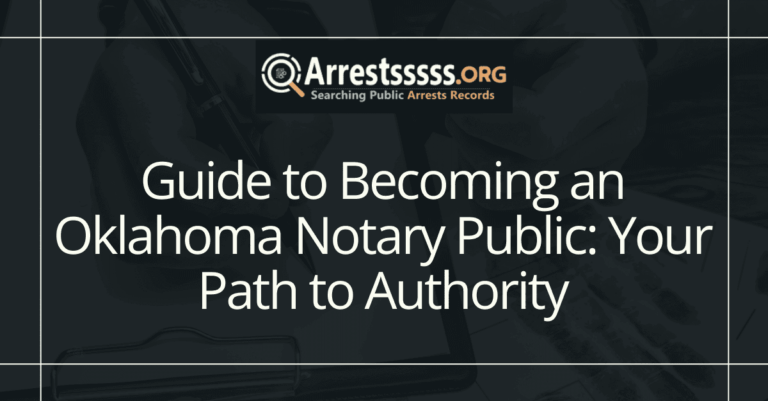 Guide to Becoming an Oklahoma Notary Public: Your Path to Authority