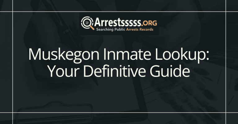 Muskegon Inmate Lookup: Your Definitive Guide