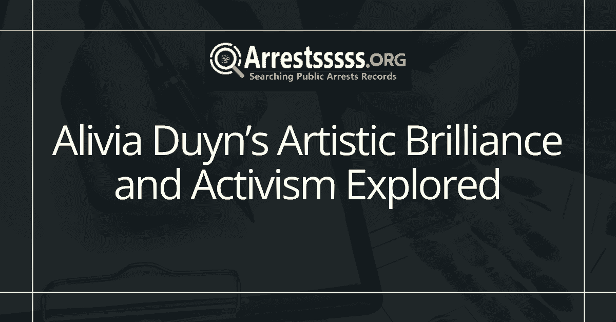 Alivia Duyns Artistic Brilliance and Activism Explored 1