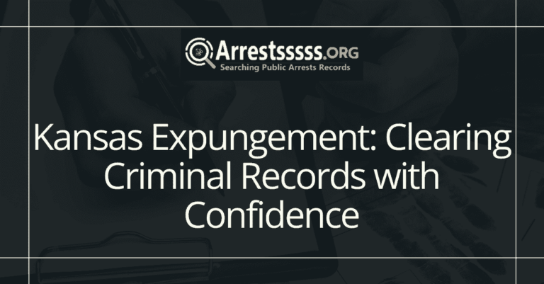 Kansas Expungement Clearing Criminal Records with Confidence