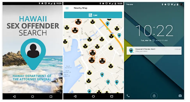 Sex Offender Registry Map